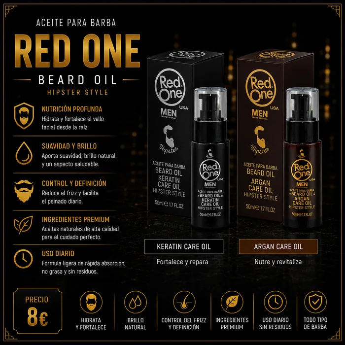 Red One Beard Oil Premium Care