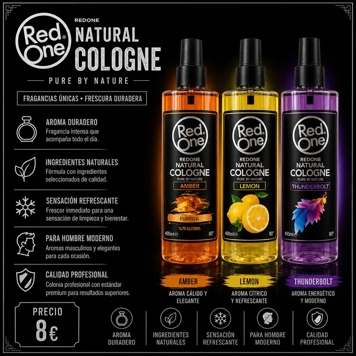 Red One Natural Cologne Profesional